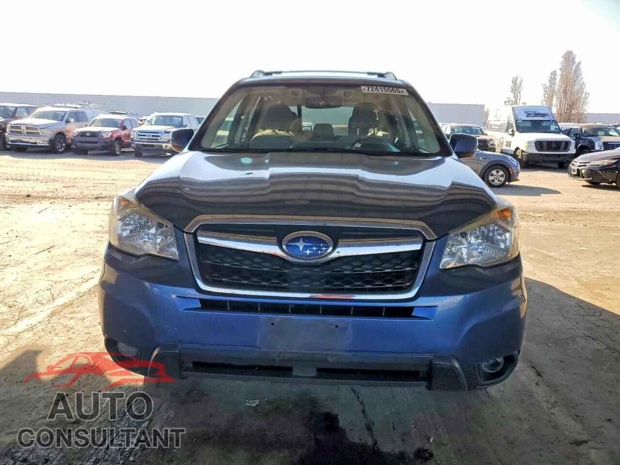 SUBARU FORESTER 2016 - JF2SJAFC8GH454345