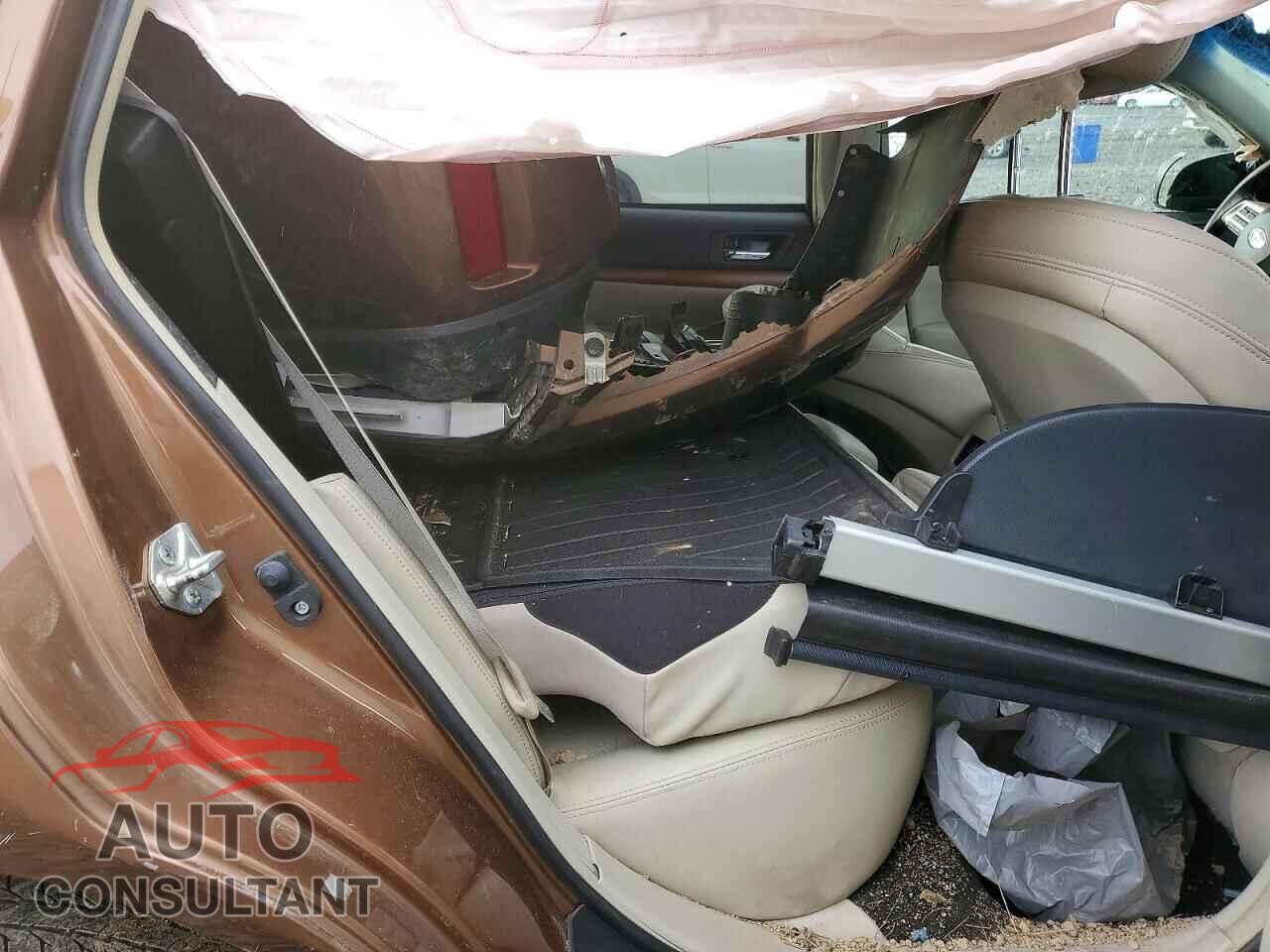 SUBARU OUTBACK 2013 - 4S4BRBLC5D3289876
