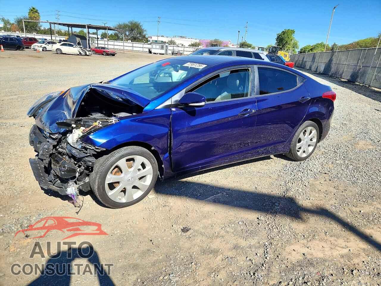 HYUNDAI ELANTRA 2012 - 5NPDH4AE5CH095237