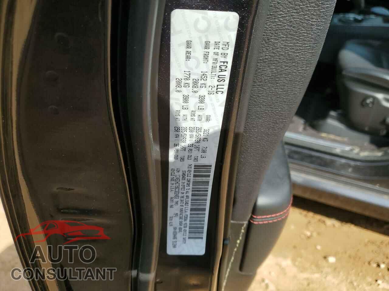 DODGE DURANGO 2016 - 1C4SDHCT9GC322453