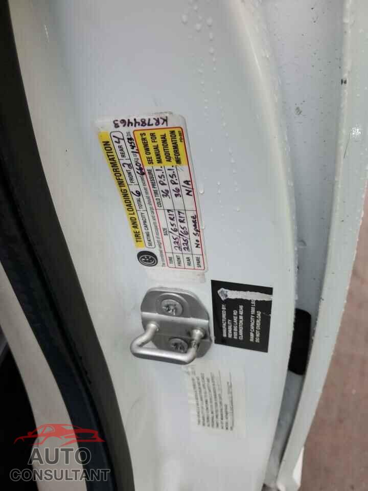 DODGE CARAVAN 2019 - 2C4RDGBG2KR784463
