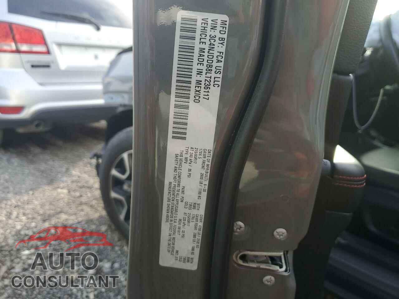 JEEP COMPASS 2020 - 3C4NJDDB8LT236117