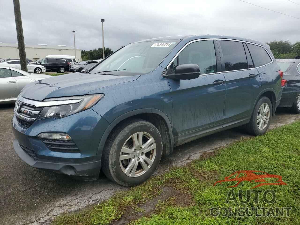 HONDA PILOT 2017 - 5FNYF5H17HB044005