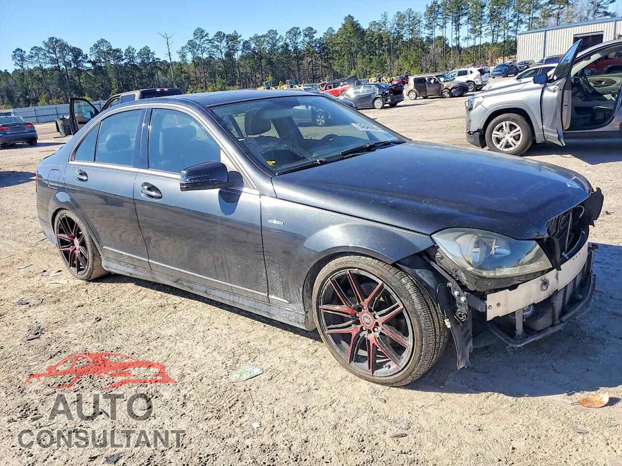 MERCEDES-BENZ C-CLASS 2012 - WDDGF4HB9CR222570