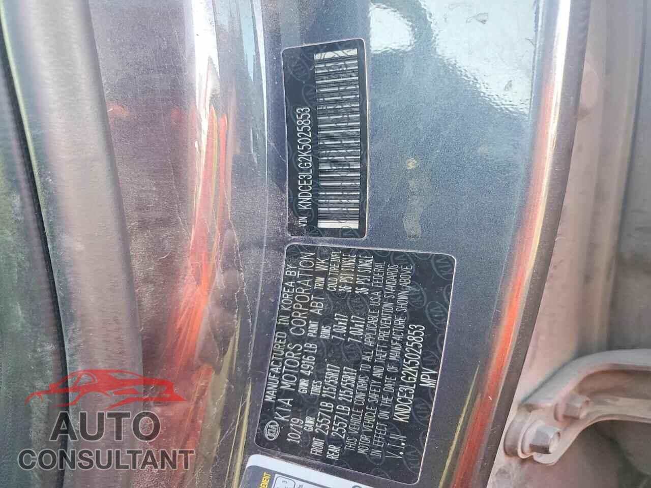 KIA NIRO 2019 - KNDCE3LG2K5025853