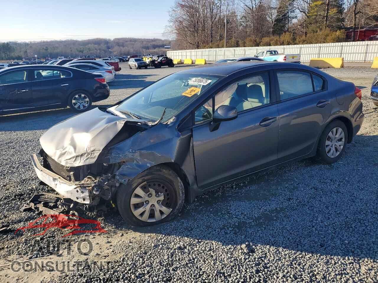 HONDA CIVIC 2012 - 19XFB2F55CE008609