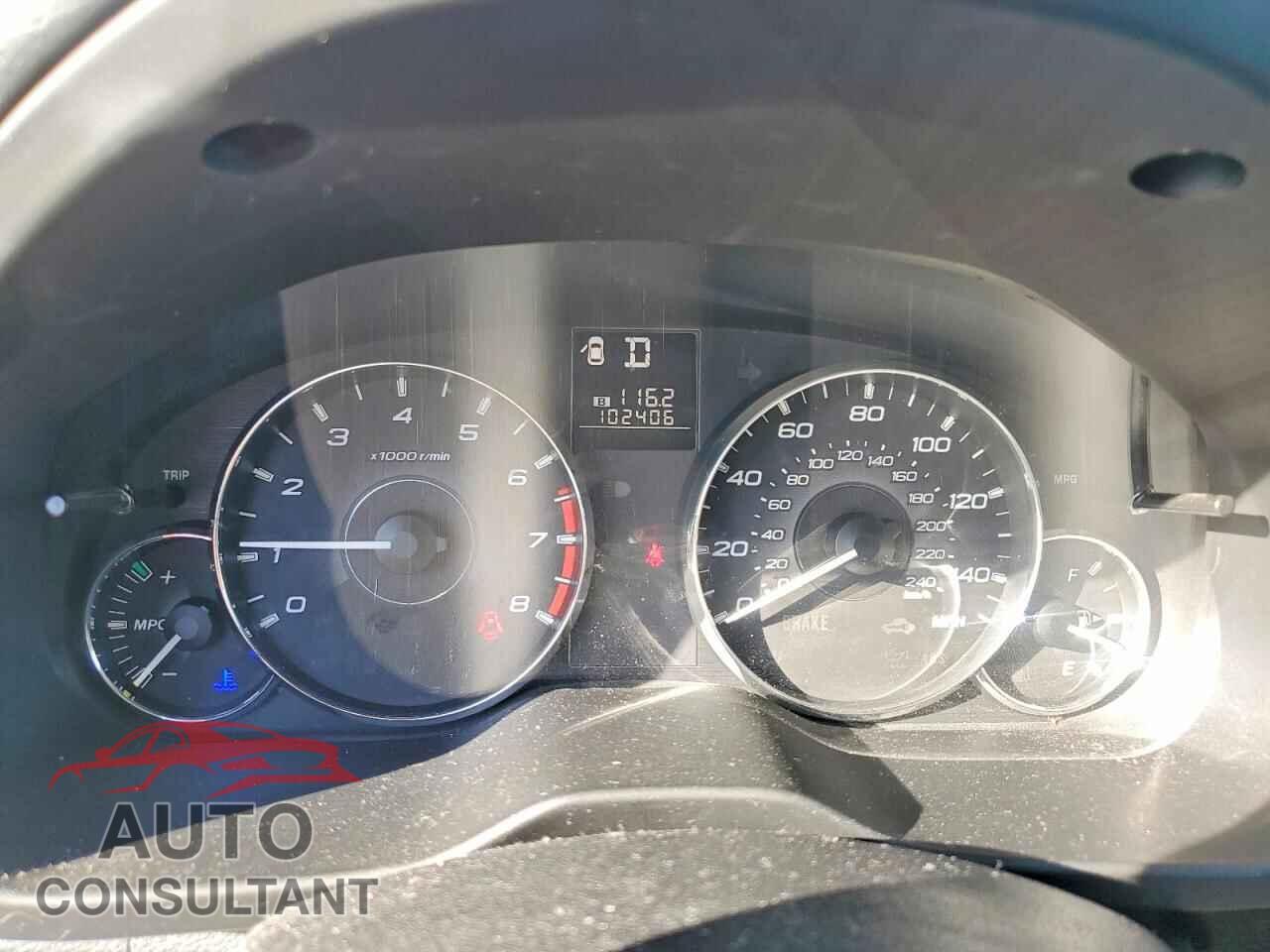 SUBARU OUTBACK 2011 - 4S4BRBBC7B3417811