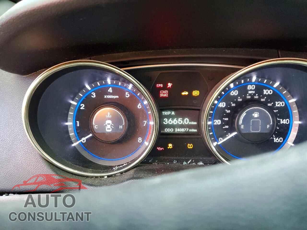 HYUNDAI SONATA 2013 - 5NPEC4AB2DH660487
