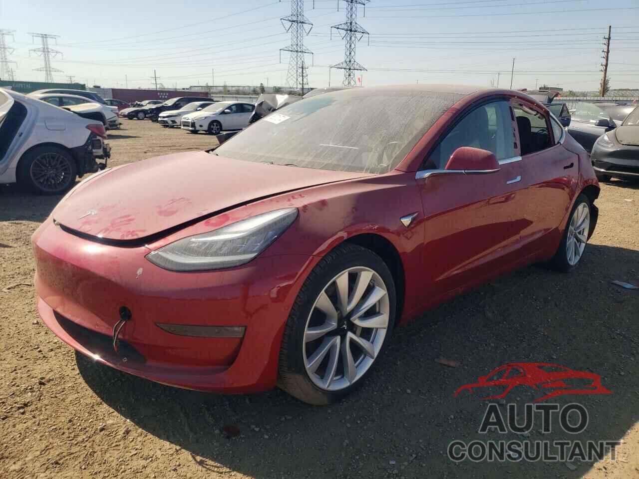 TESLA MODEL 3 2018 - 5YJ3E1EB6JF088036