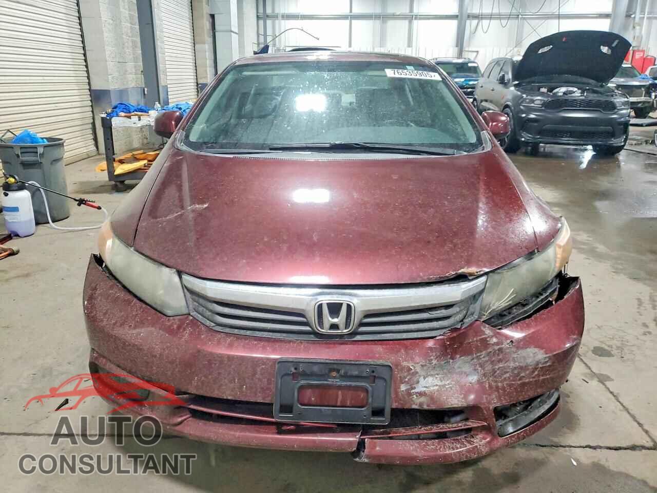 HONDA CIVIC 2012 - 2HGFB2F86CH606272