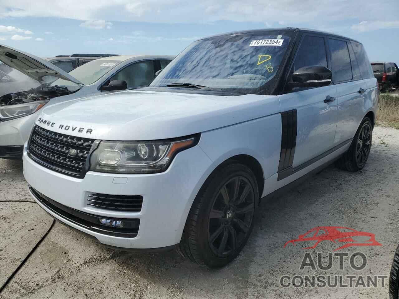 LAND ROVER RANGEROVER 2016 - SALGS2KFXGA248730