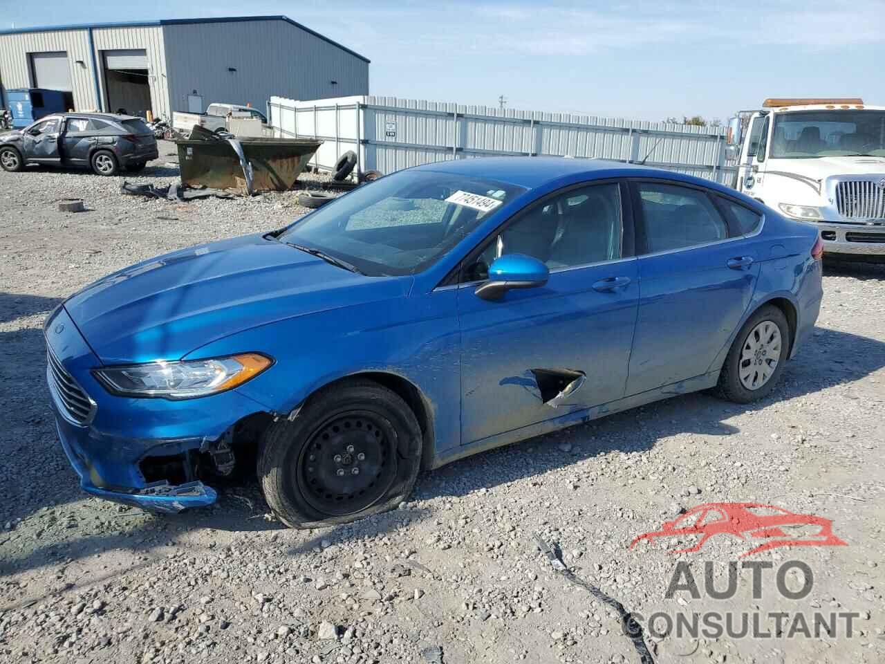 FORD FUSION 2019 - 3FA6P0G73KR130582