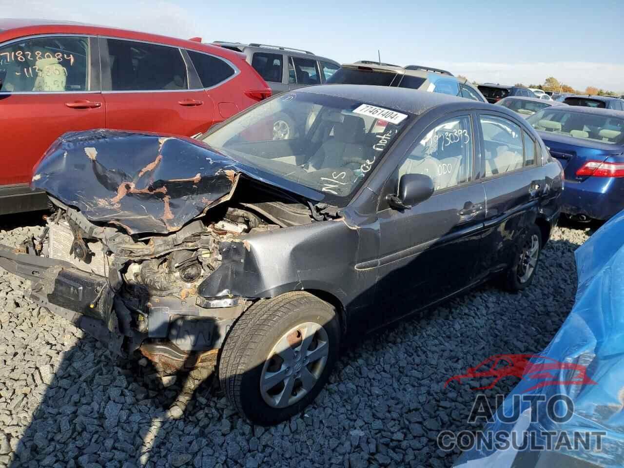 HYUNDAI ACCENT 2010 - KMHCN4AC6AU483143