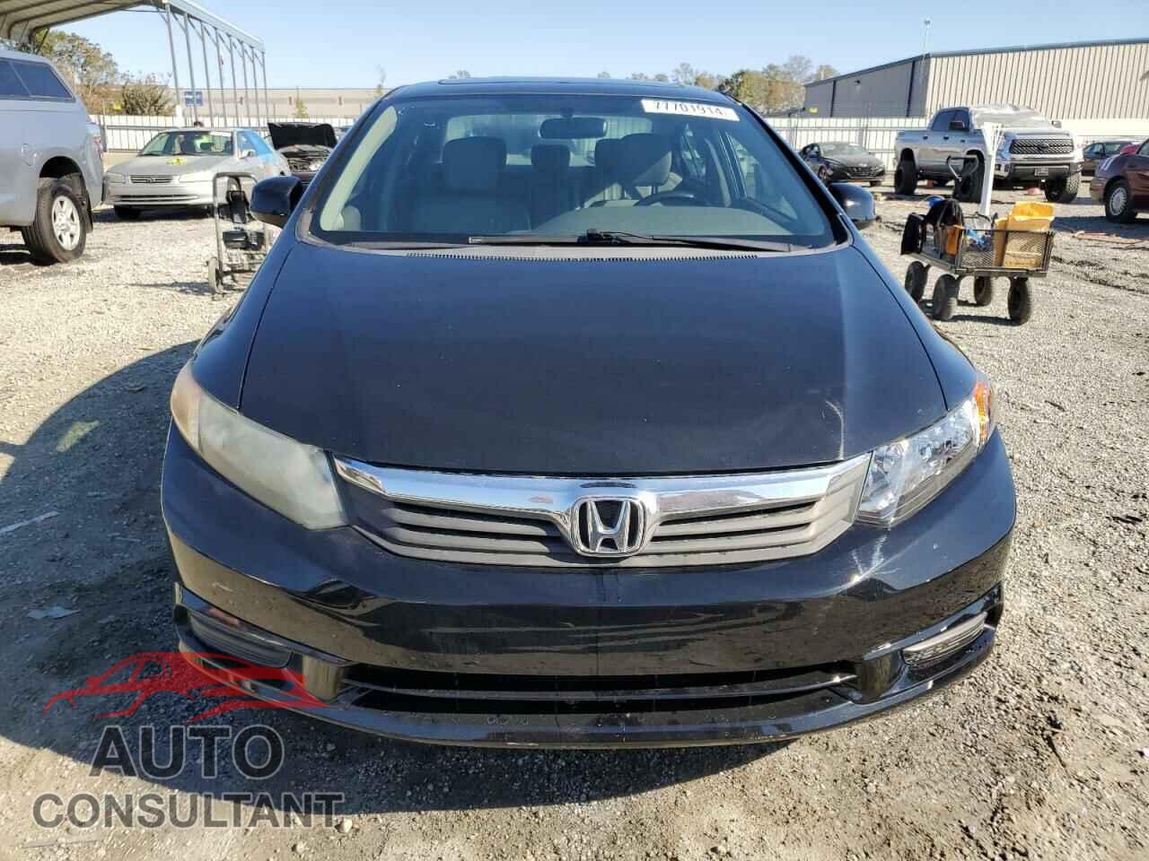 HONDA CIVIC 2012 - 19XFB2F90CE371502