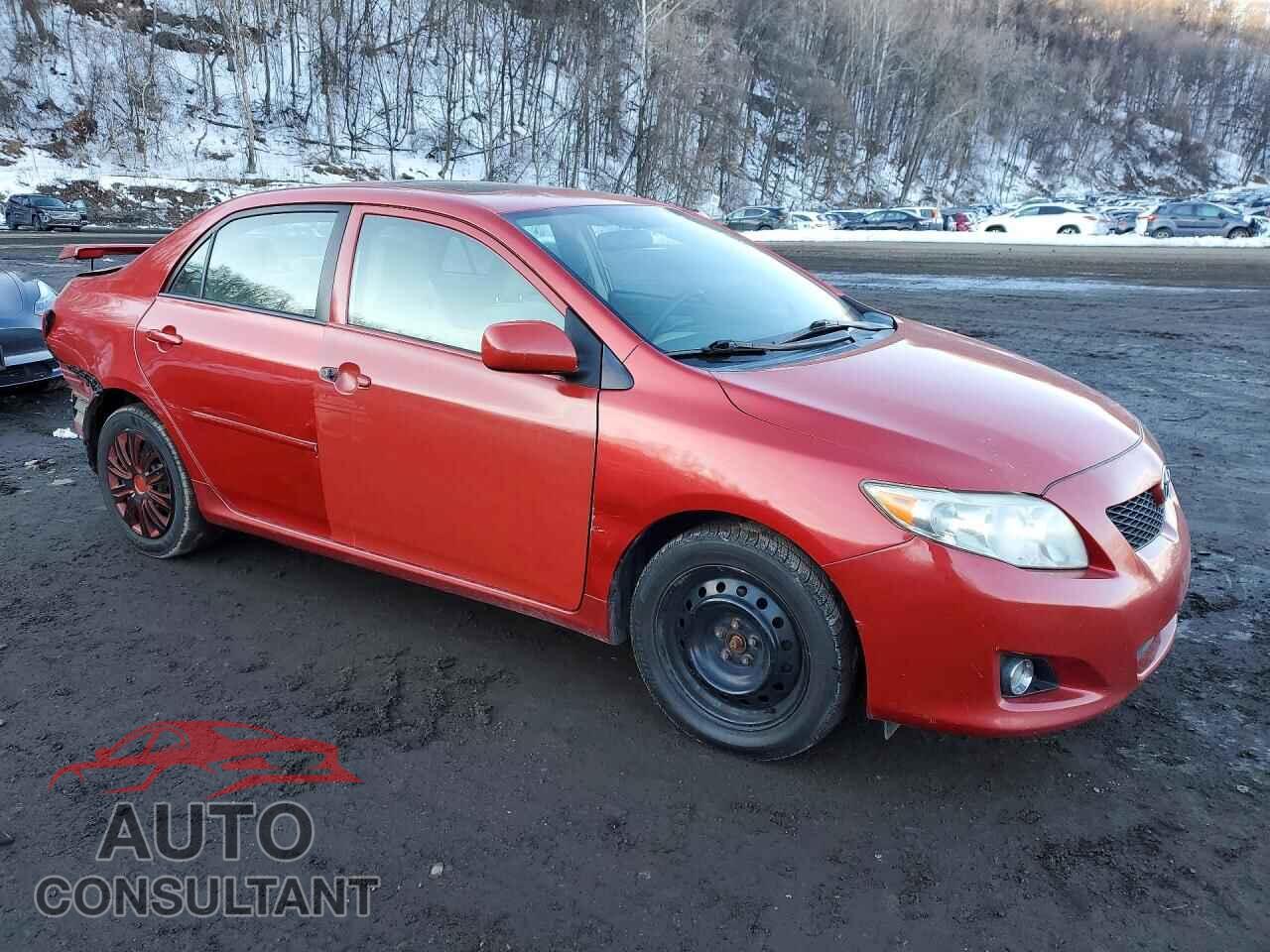 TOYOTA COROLLA 2009 - 2T1BU40E29C007731