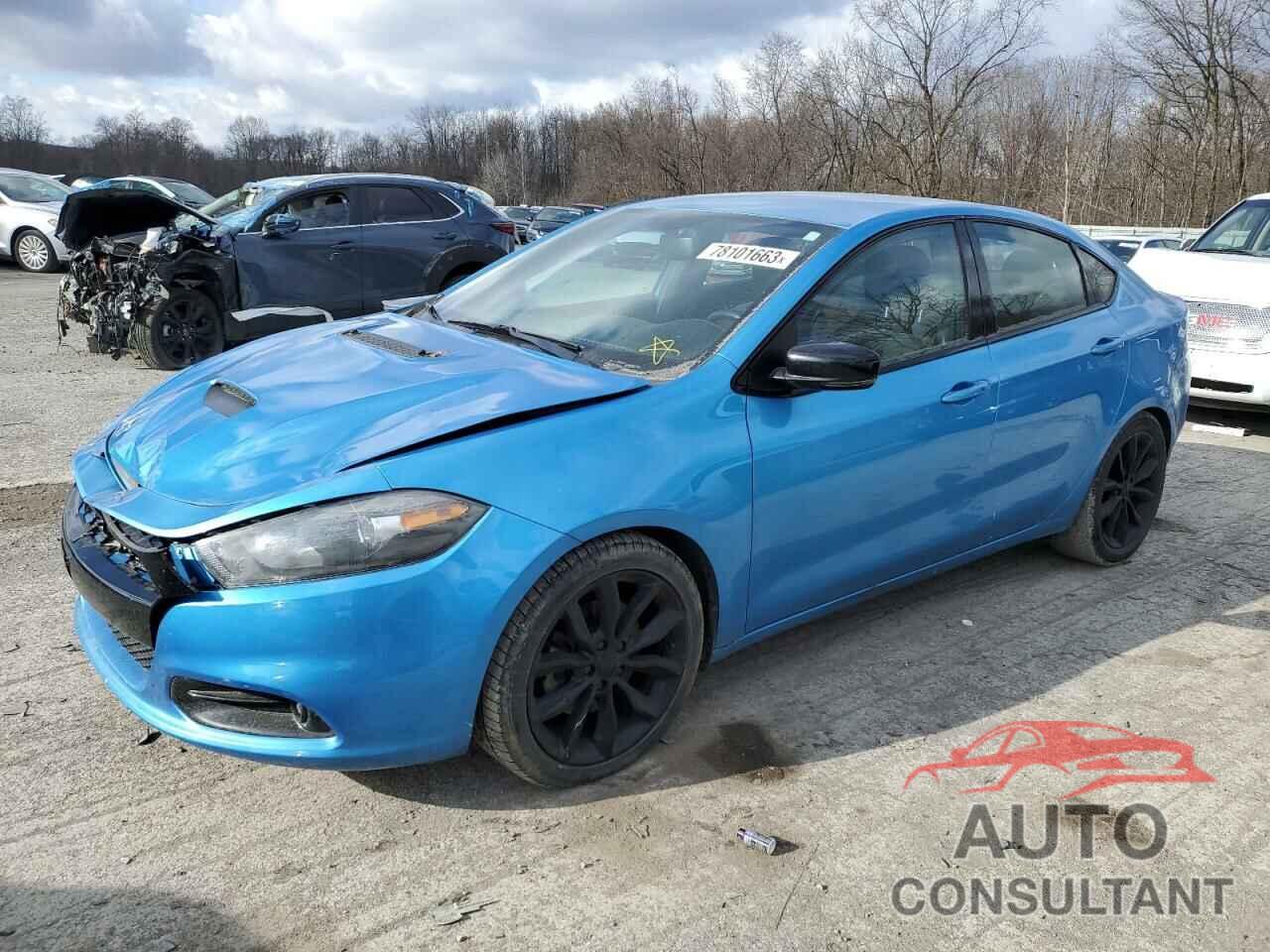 DODGE DART 2016 - 1C3CDFGB9GD818409