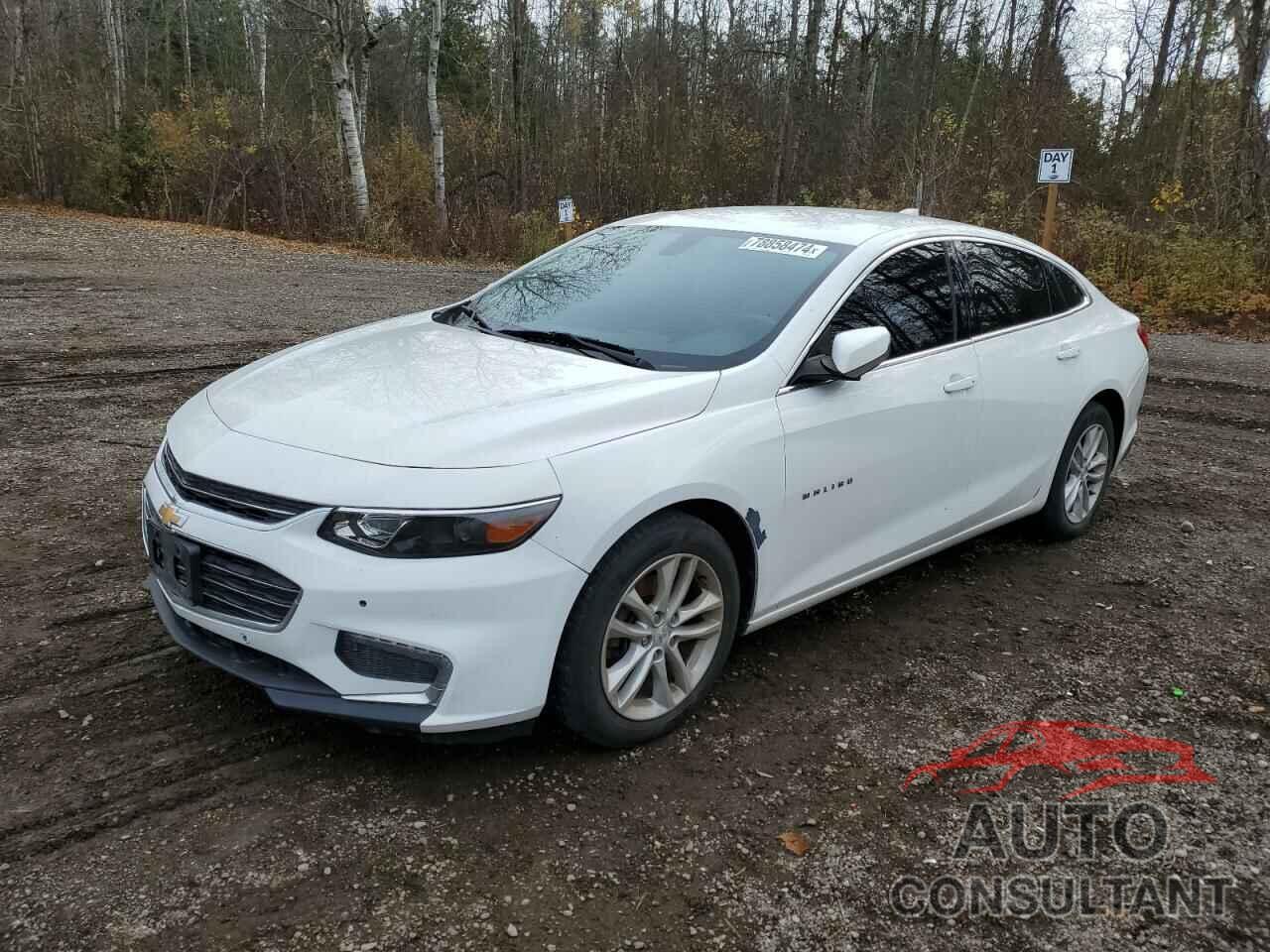CHEVROLET MALIBU 2016 - 1G1ZE5ST9GF285939