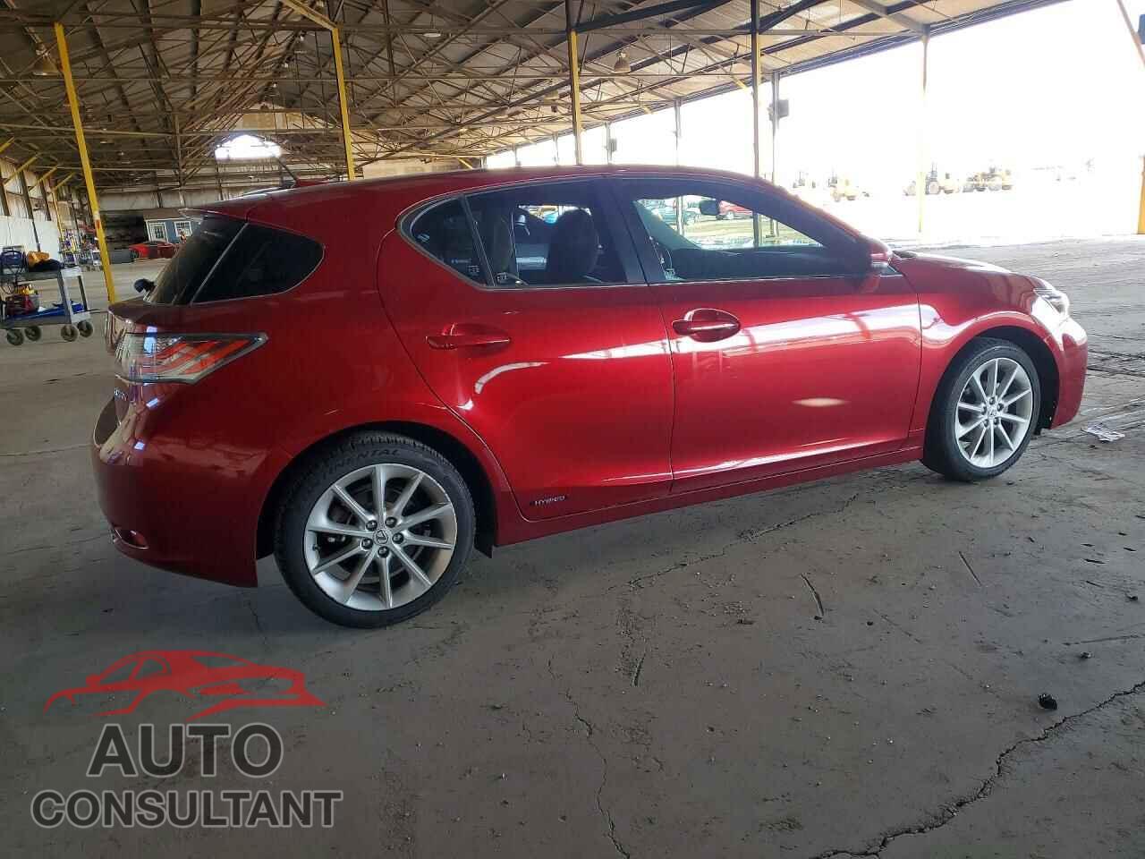 LEXUS CT 200 2012 - JTHKD5BH1C2074516
