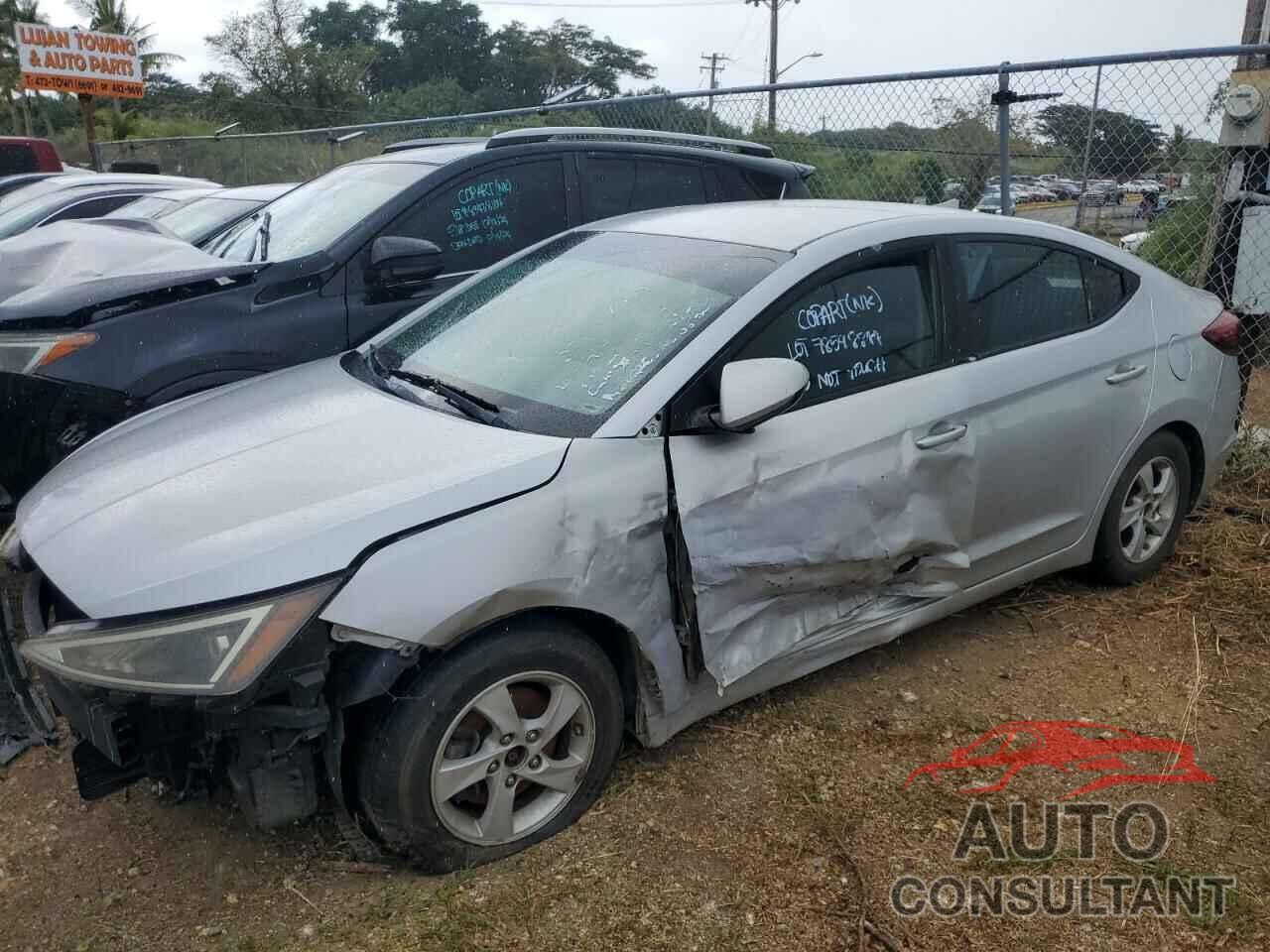 HYUNDAI ELANTRA 2019 - KMHD74LF4KU840259