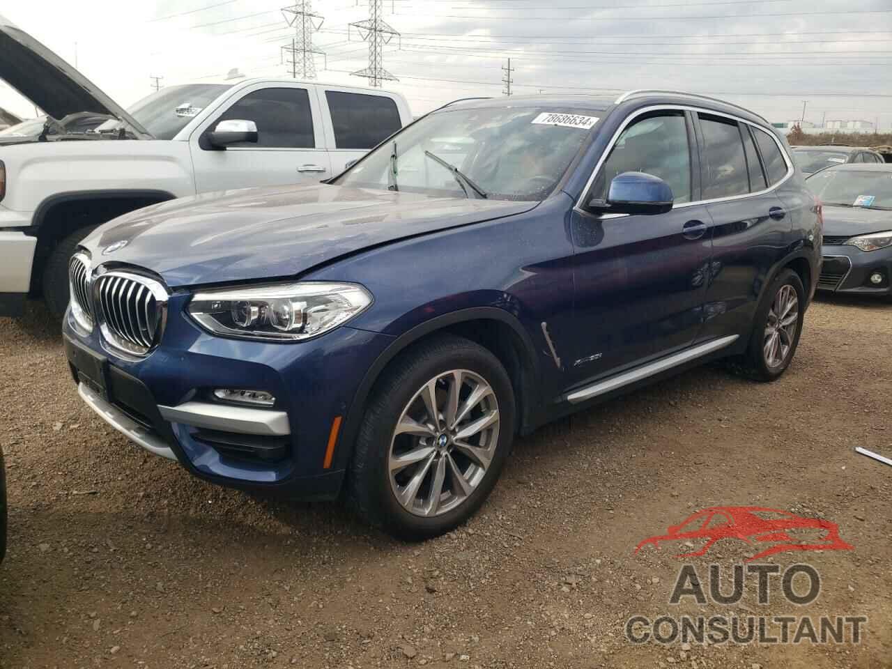 BMW X3 2018 - 5UXTR9C50JLD63589