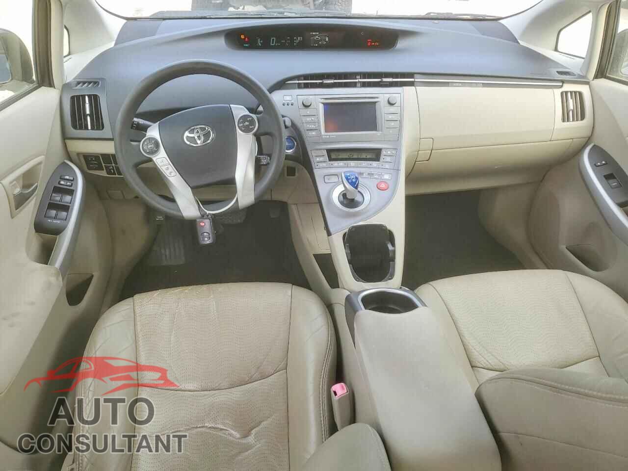 TOYOTA PRIUS 2012 - JTDKN3DU4C1592302