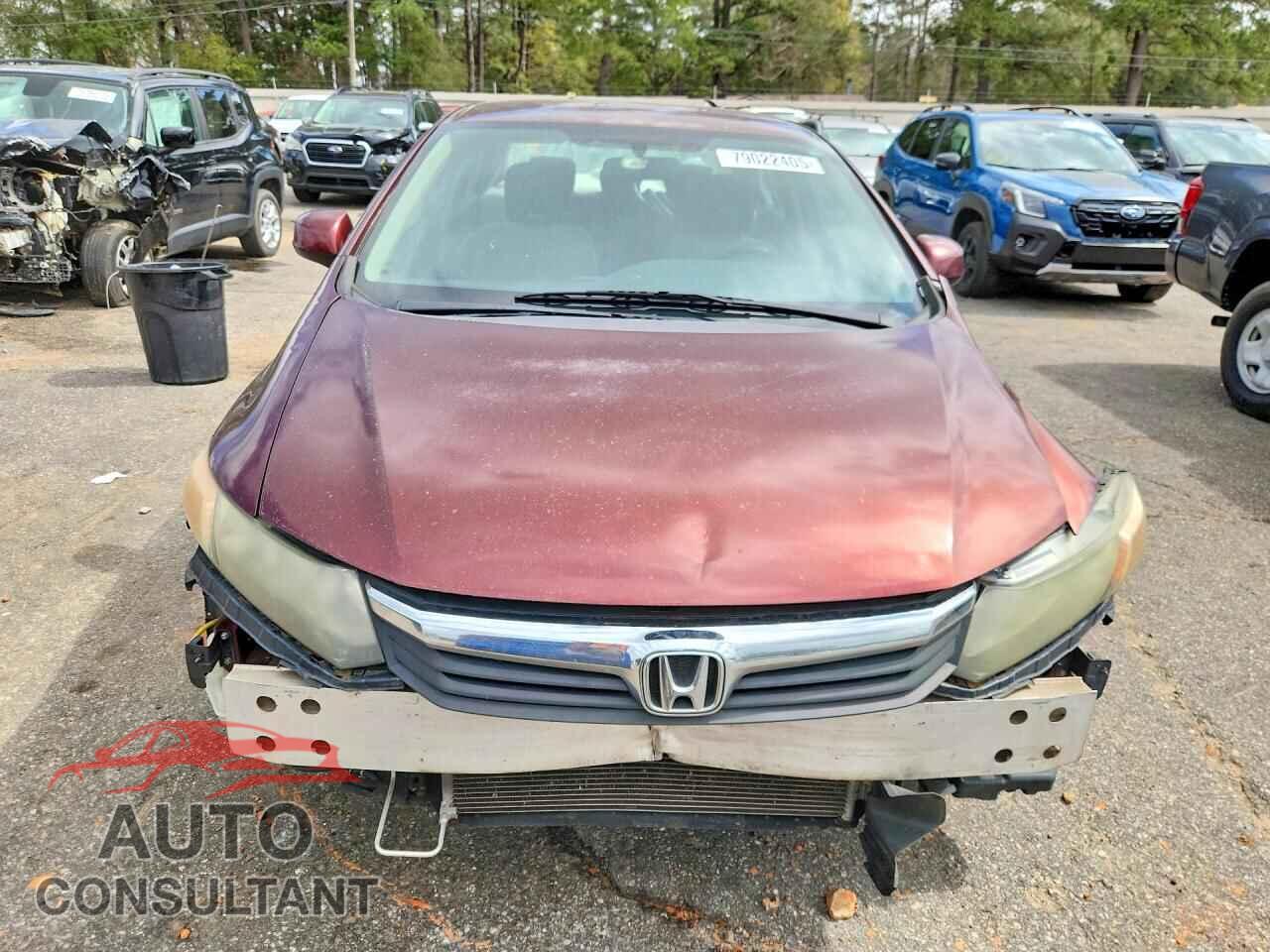 HONDA CIVIC 2012 - 19XFB2F52CE056293