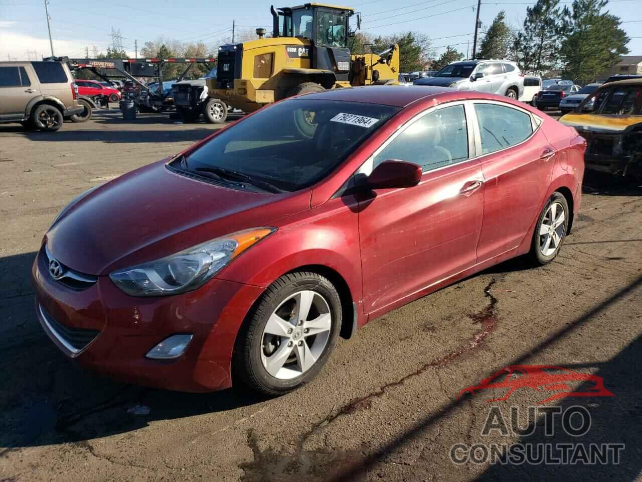 HYUNDAI ELANTRA 2013 - 5NPDH4AE5DH391893