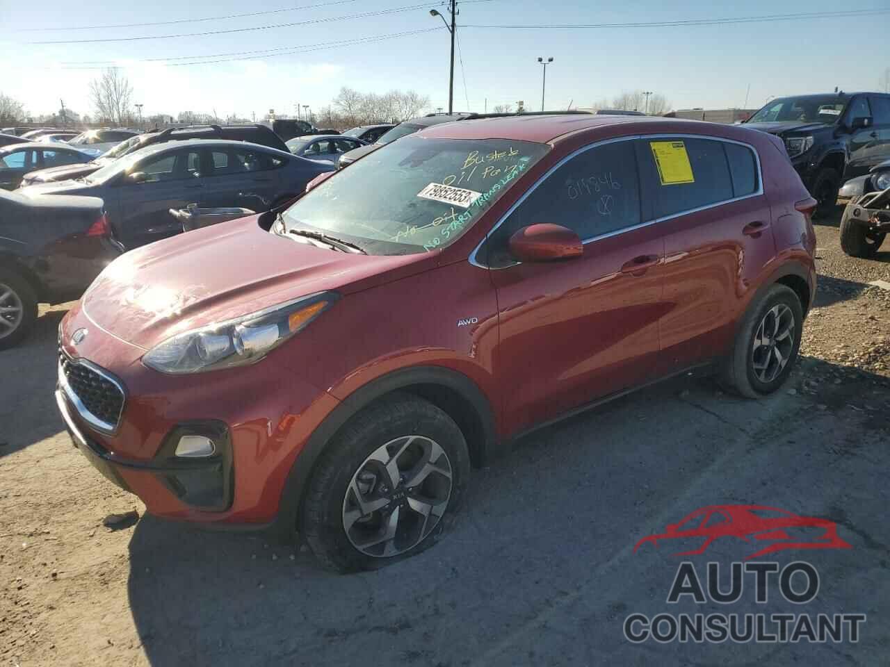 KIA SPORTAGE 2022 - KNDPMCAC1N7019846