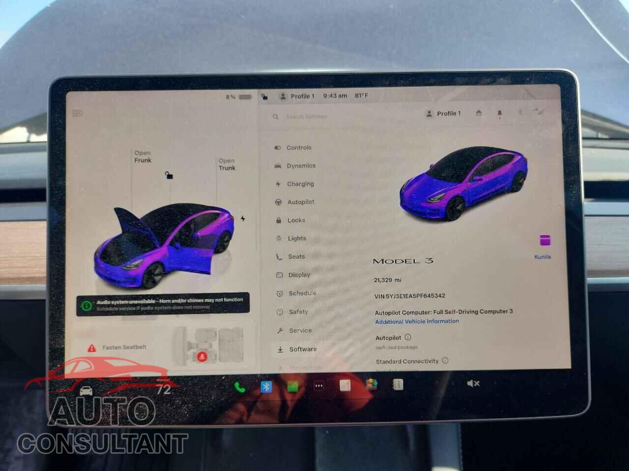 TESLA MODEL 3 2023 - 5YJ3E1EA5PF645342