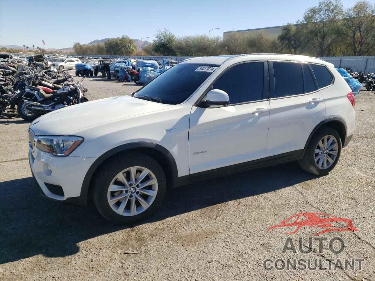 BMW X3 2016 - 5UXWZ7C56G0T43369