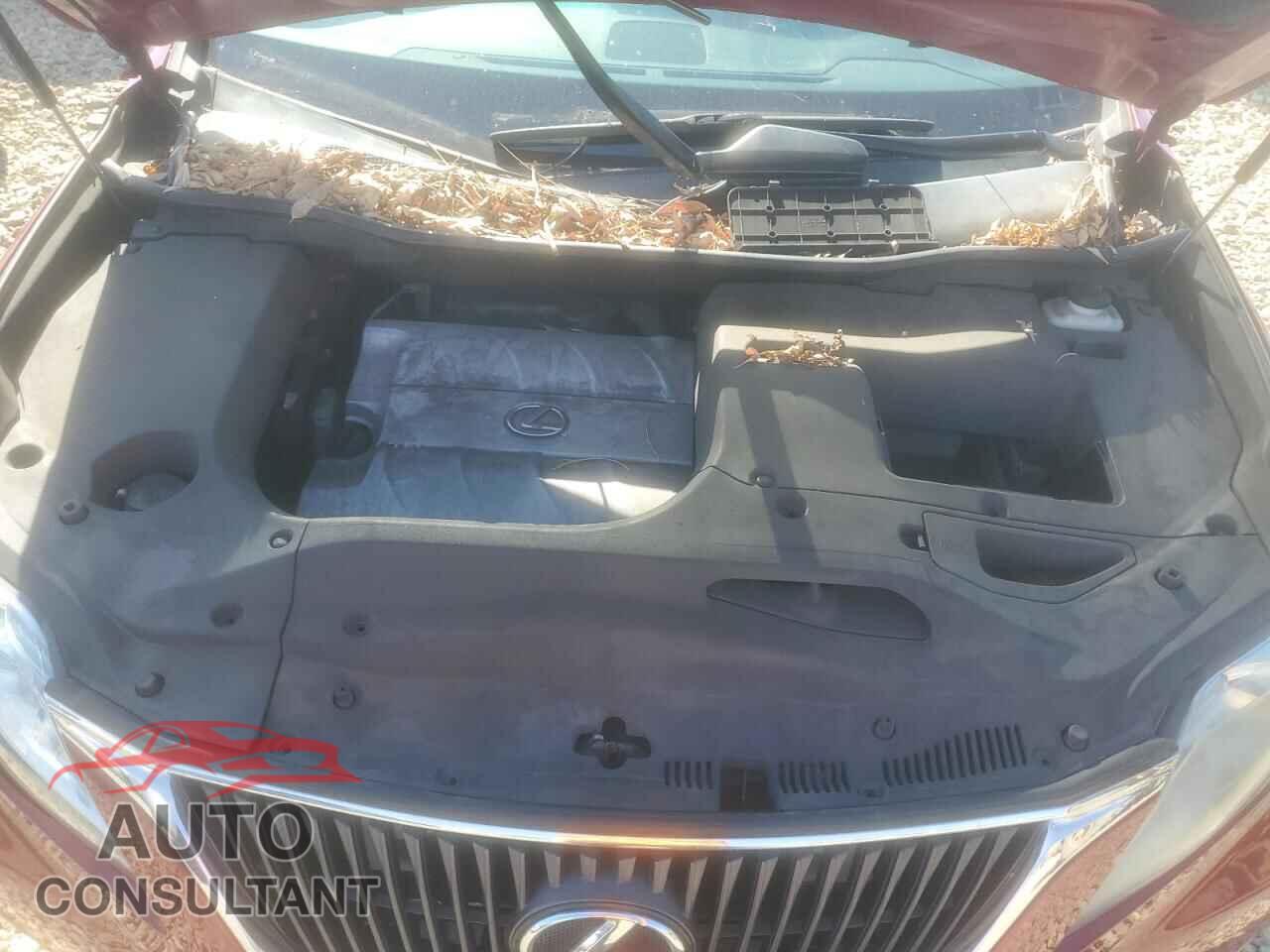 LEXUS RX350 2012 - 2T2BK1BA8CC132248
