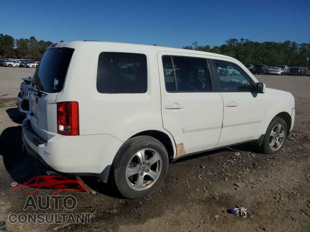 HONDA PILOT 2012 - 5FNYF3H50CB011346