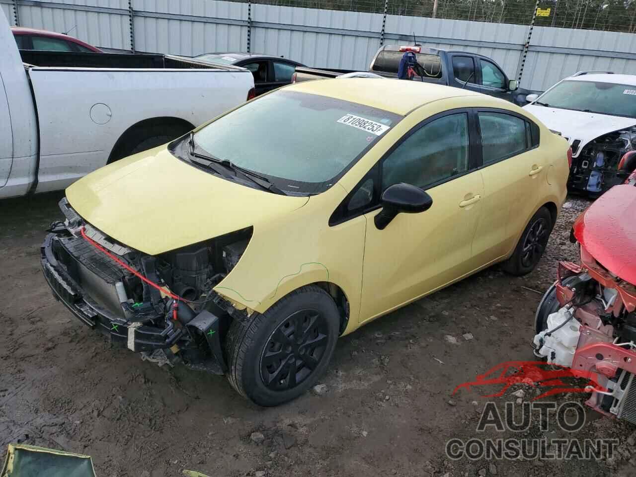 KIA RIO 2016 - KNADM4A38G6546281