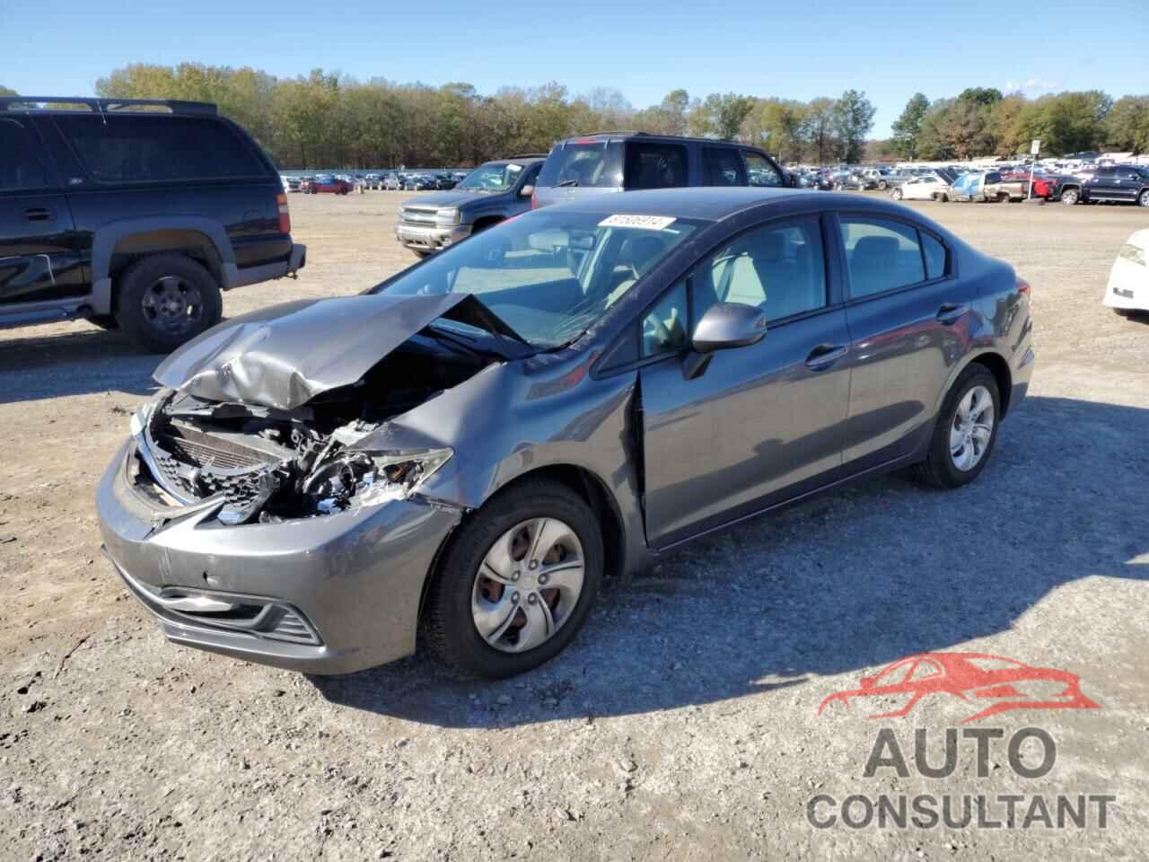 HONDA CIVIC 2013 - 2HGFB2F53DH587011