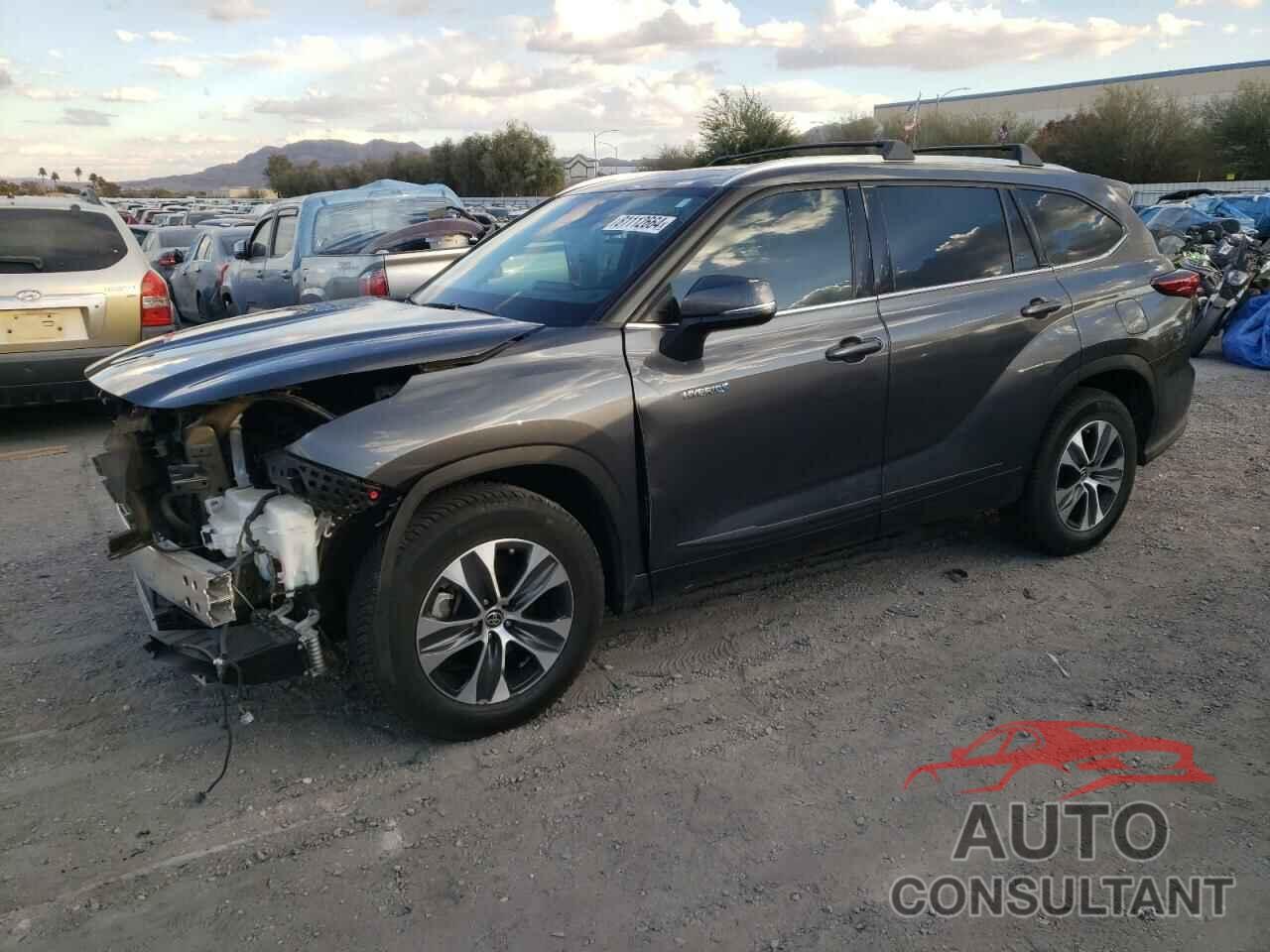 TOYOTA HIGHLANDER 2021 - 5TDGARAH9MS503999