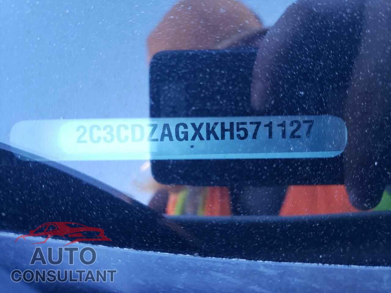 DODGE CHALLENGER 2019 - 2C3CDZAGXKH571127