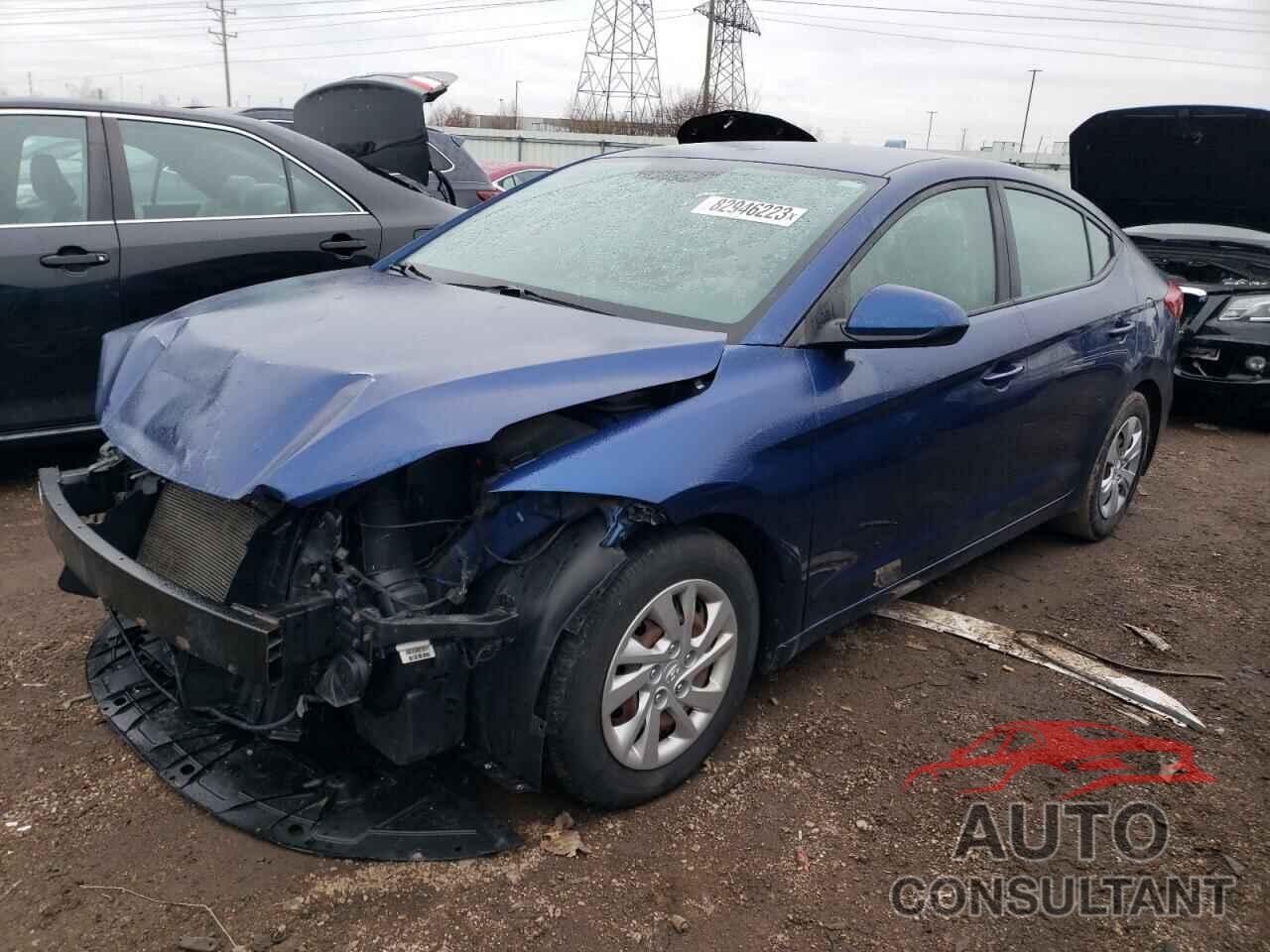 HYUNDAI ELANTRA 2017 - 5NPD74LF6HH191751