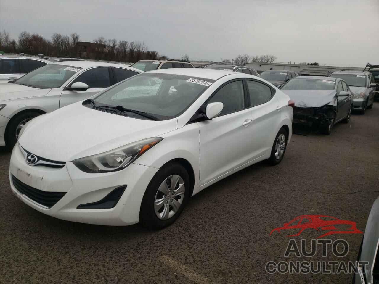 HYUNDAI ELANTRA 2016 - 5NPDH4AE5GH669227