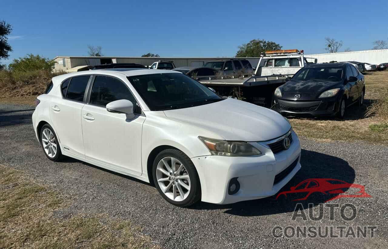 LEXUS CT 200 2012 - JTHKD5BH4C2080049