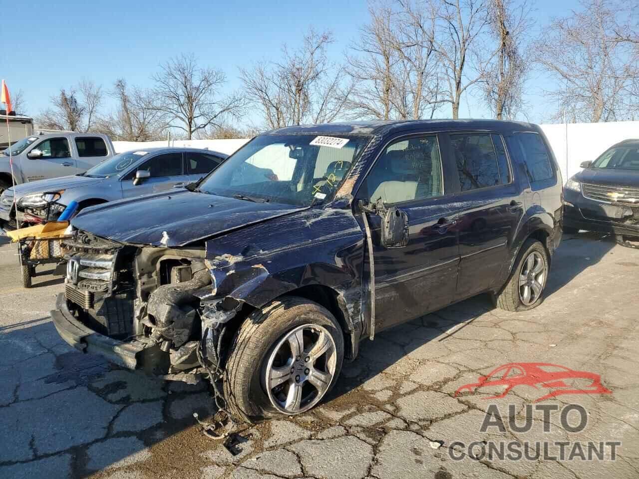 HONDA PILOT 2013 - 5FNYF4H65DB058470