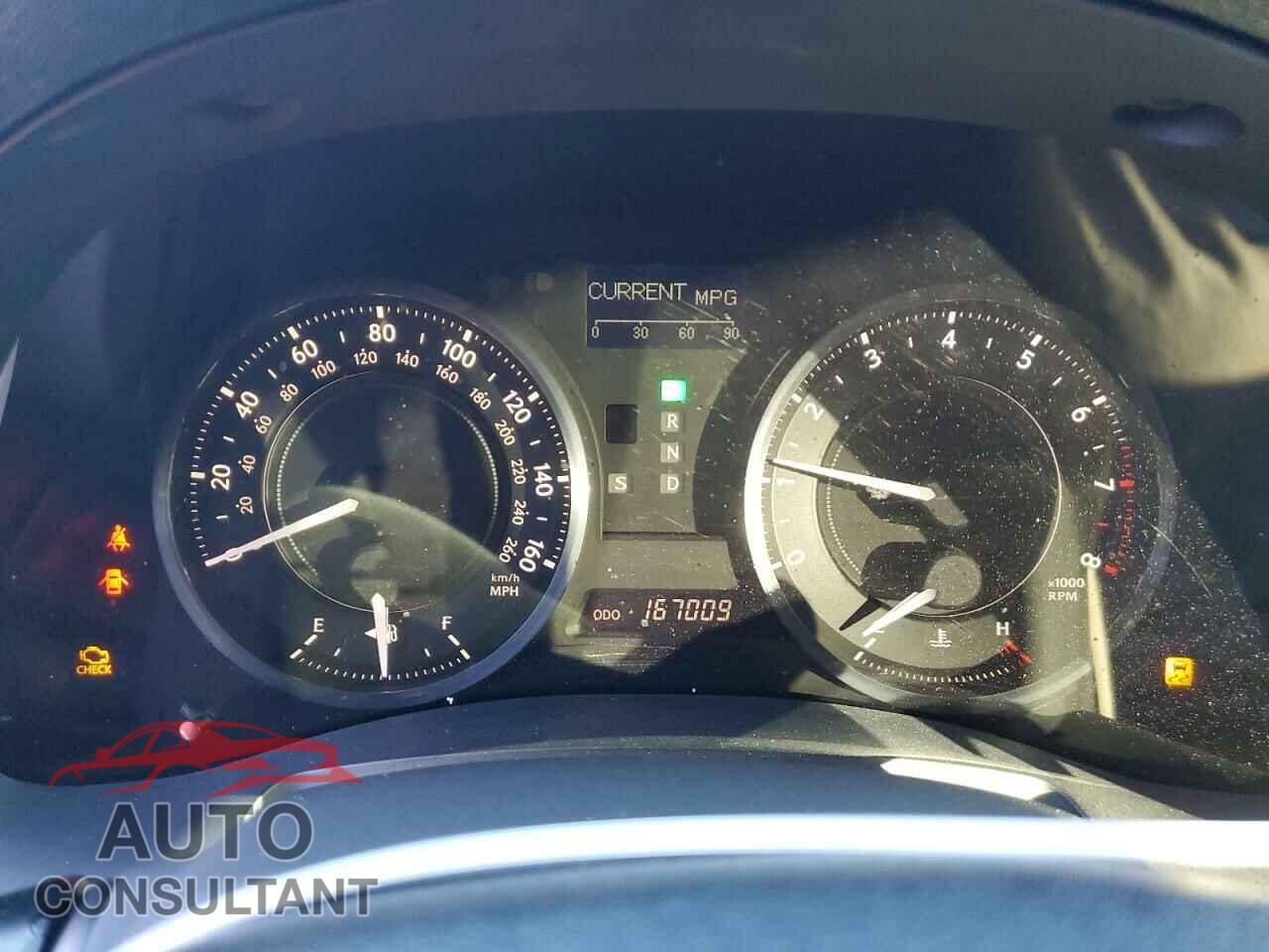 LEXUS IS 2010 - JTHFE2C29A2500408