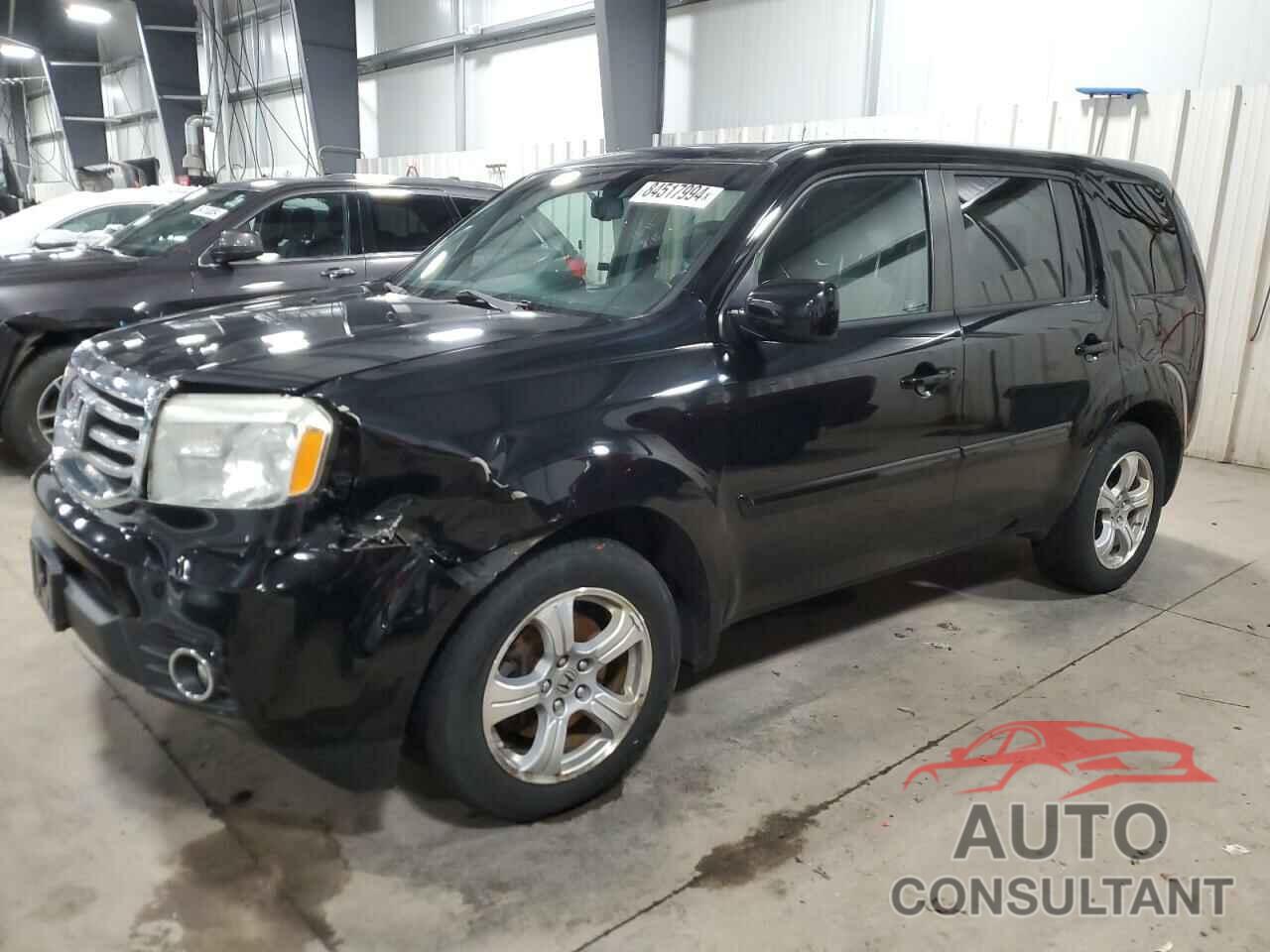 HONDA PILOT 2012 - 5FNYF4H58CB085135