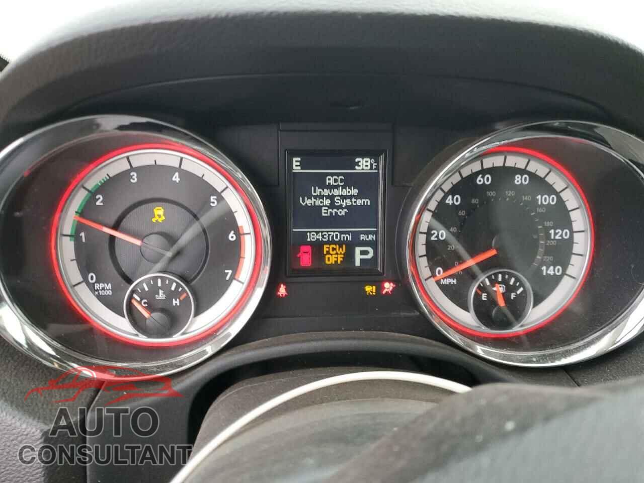 DODGE DURANGO 2012 - 1C4SDJET7CC286213