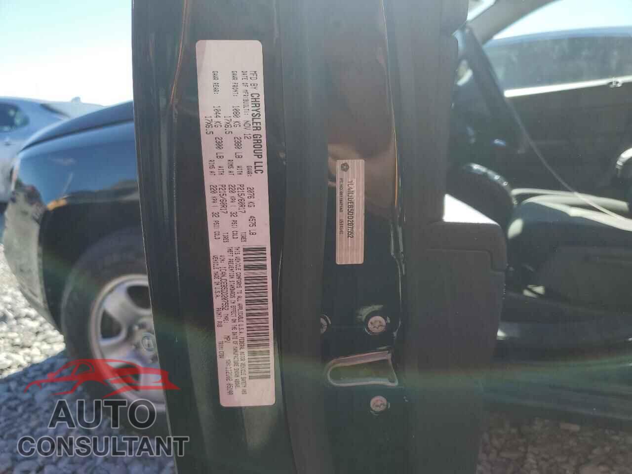 JEEP COMPASS 2013 - 1C4NJDEB5DD207552