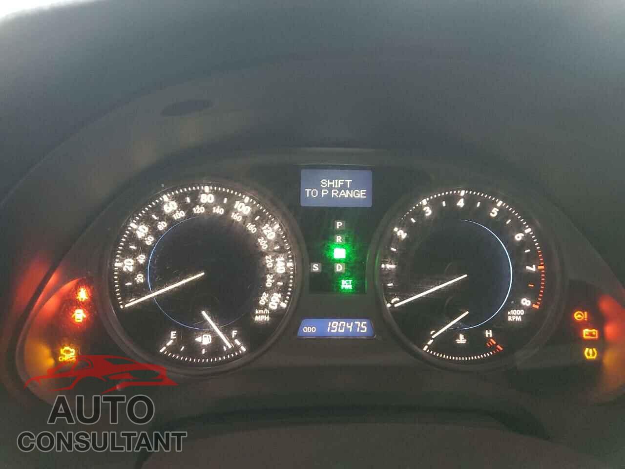 LEXUS IS 2010 - JTHBF5C21A5123598