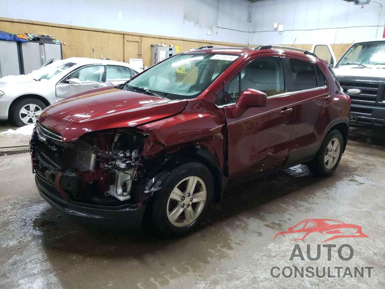 CHEVROLET TRAX 2016 - 3GNCJPSB5GL264224