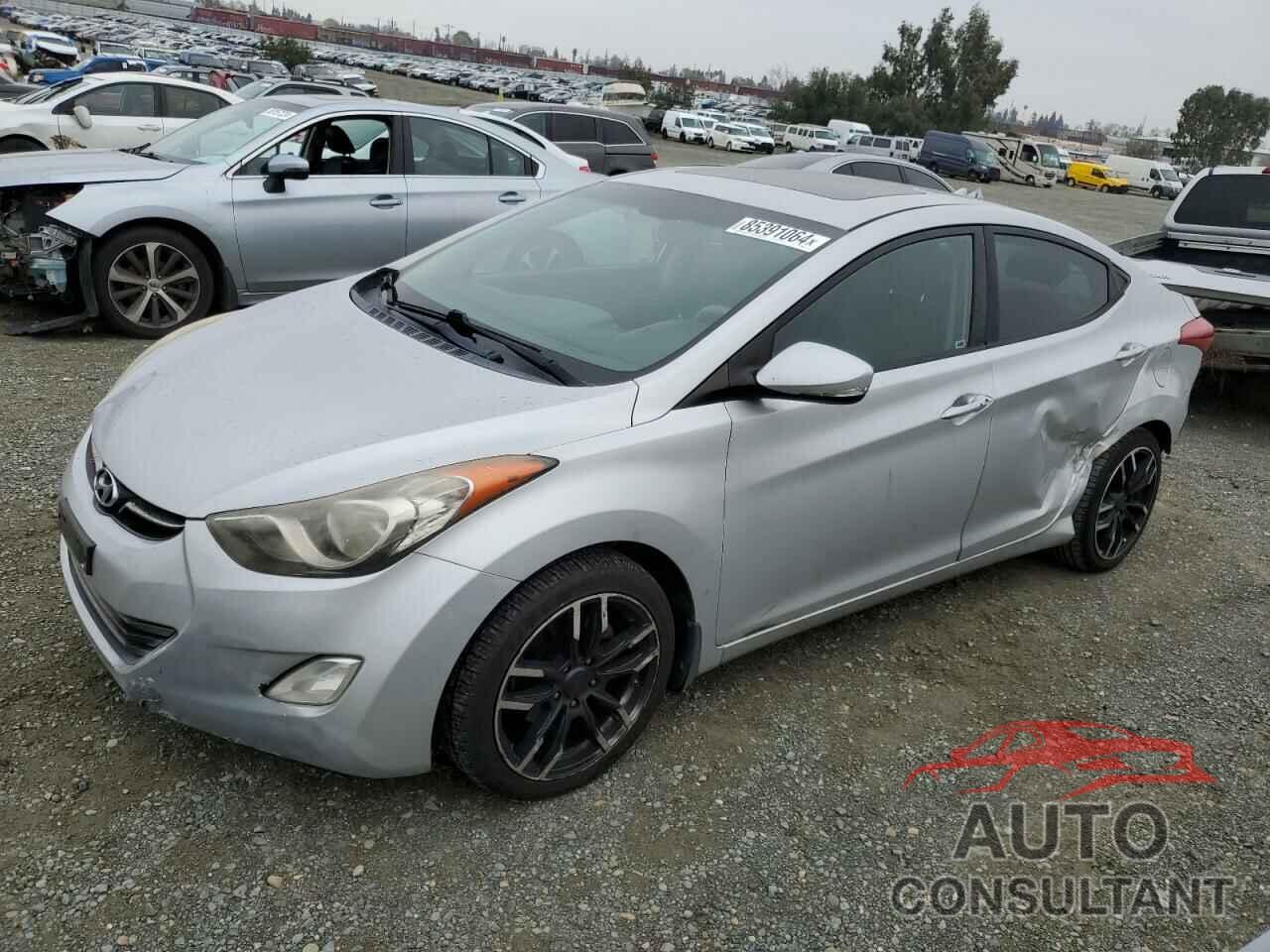 HYUNDAI ELANTRA 2012 - KMHDH4AE5CU256980