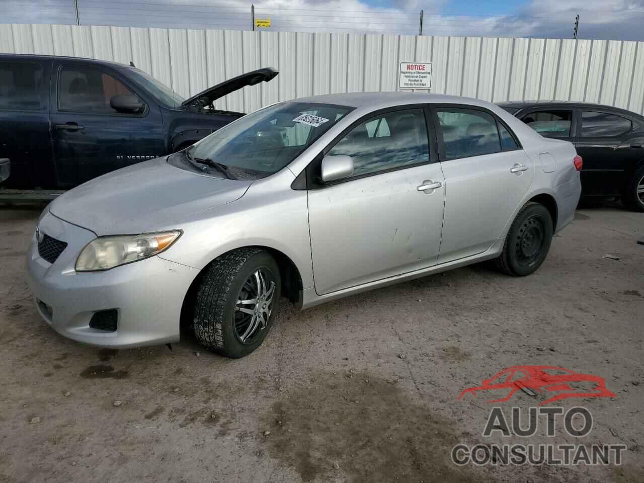 TOYOTA COROLLA 2009 - 1NXBU40E29Z024186