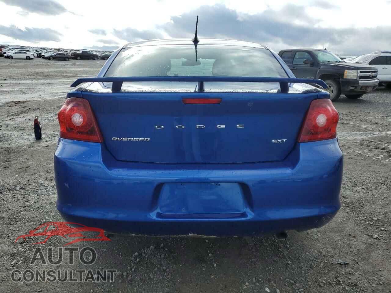 DODGE AVENGER 2012 - 1C3CDZCBXCN290861