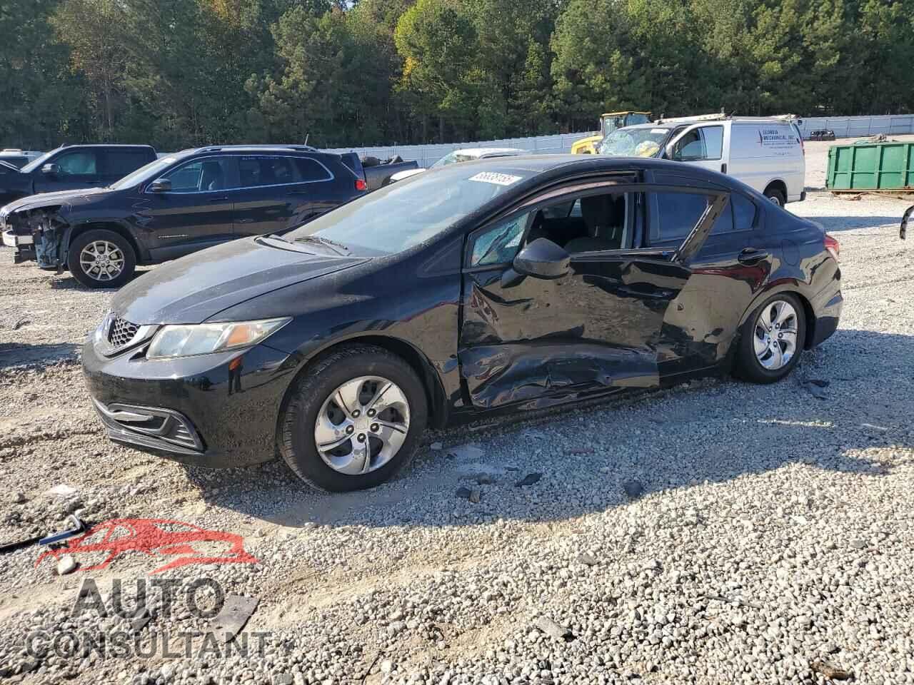HONDA CIVIC 2013 - 19XFB2F58DE028628